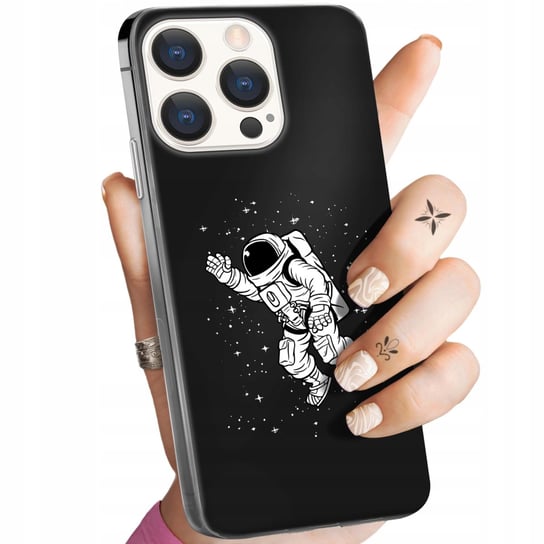 Etui Do Iphone 15 Pro Max Wzory Astronauta Kosmonauta Rakieta Obudowa Case Apple