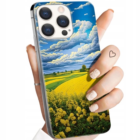 Etui Do Iphone 15 Pro Max Wzory Chmury Niebo Błękit Obudowa Pokrowiec Case Apple