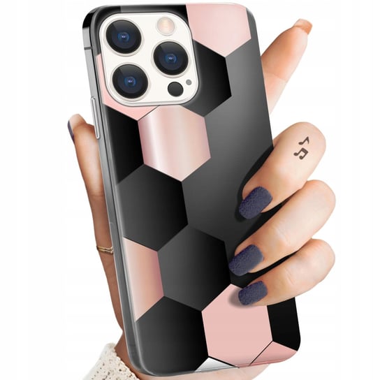 Etui Do Iphone 15 Pro Max Wzory Geometryczne Symetria Obudowa Pokrowiec Apple