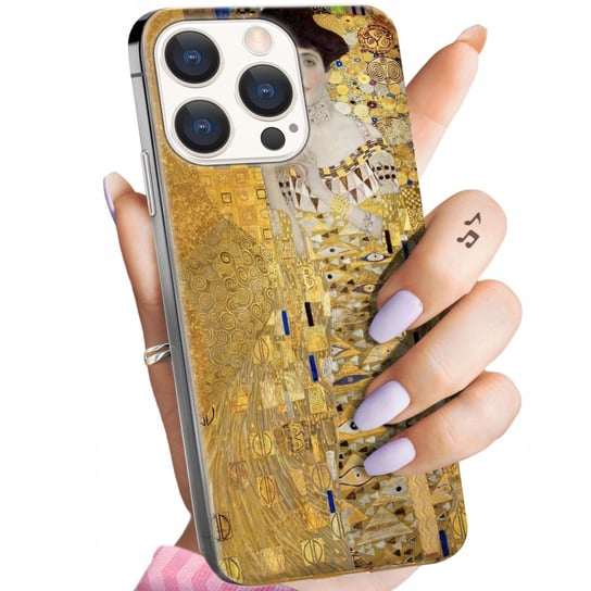 Etui Do Iphone 15 Pro Max Wzory Klimt Gustav Pocałunek Obudowa Pokrowiec Apple