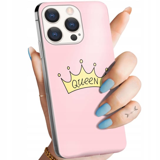 Etui Do Iphone 15 Pro Max Wzory Księżniczka Queen Princess Obudowa Case Apple