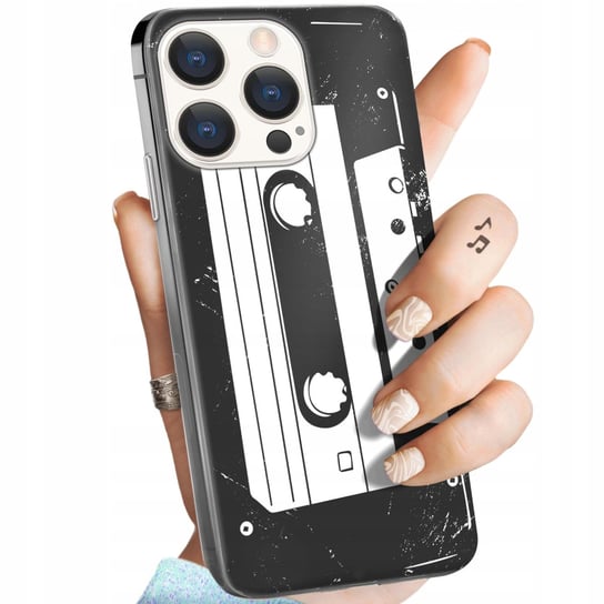 Etui Do Iphone 15 Pro Max Wzory Retro Old School Muzyka Gry Obudowa Case Apple