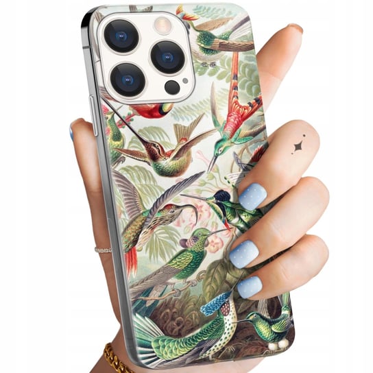 Etui Do Iphone 15 Pro Wzory Ernst Haeckel Przyroda Botanika Obudowa Case Apple