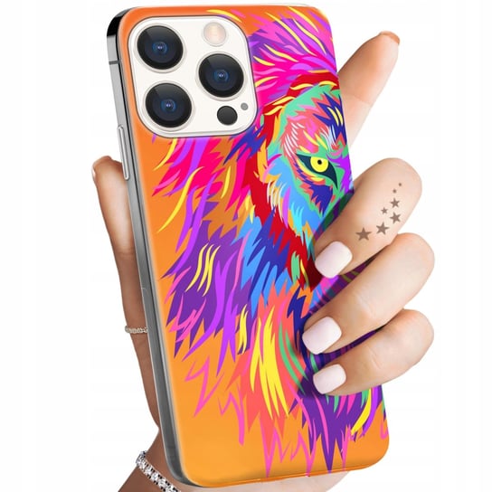 Etui Do Iphone 15 Pro Wzory Neonowe Neon Jaskrawe Obudowa Pokrowiec Case Apple