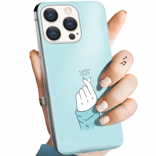 Etui Do Iphone 15 Pro Wzory Niebieskie Blue Blau Obudowa Pokrowiec Case Apple