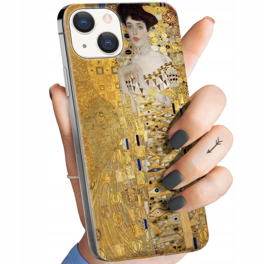 Etui Do Iphone 15 Wzory Klimt Gustav Pocałunek Obudowa Pokrowiec Case Apple