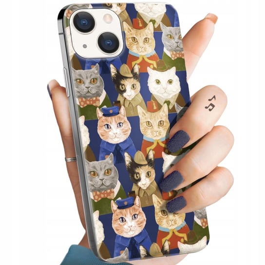 Etui Do Iphone 15 Wzory Koty Kociaki Kotki Obudowa Pokrowiec Case Apple