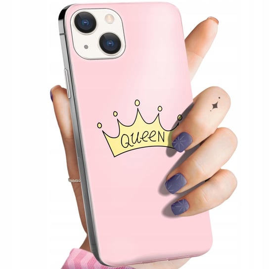 Etui Do Iphone 15 Wzory Księżniczka Queen Princess Obudowa Pokrowiec Case Apple