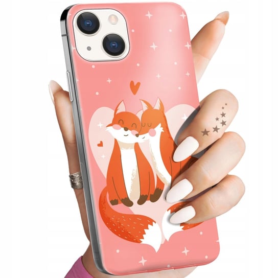 ETUI DO IPHONE 15 WZORY LOVE MIŁOŚĆ ZAKOCHANIE OBUDOWA POKROWIEC CASE Apple