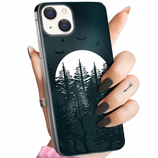 Etui Do Iphone 15 Wzory Mroczne Horror Straszne Obudowa Pokrowiec Case Apple