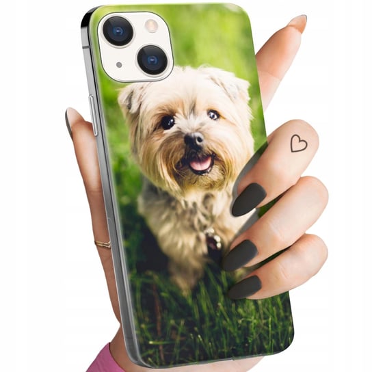 ETUI DO IPHONE 15 WZORY PIESKI PSIAKI DOGS OBUDOWA POKROWIEC CASE Apple