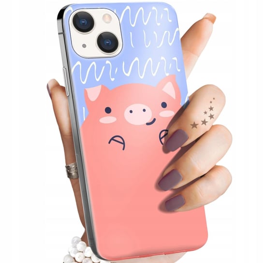 Etui Do Iphone 15 Wzory Świnka Peppa Bajka Obudowa Pokrowiec Case Apple