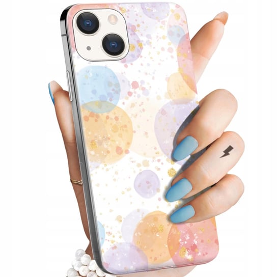 ETUI DO IPHONE 15 WZORY WATERCOLOR AKWARELA OBRAZ OBUDOWA POKROWIEC CASE Apple