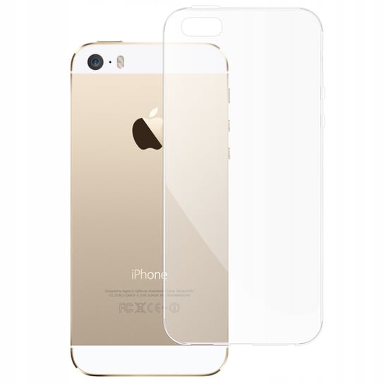 Etui Do Iphone 5 / 5S / Se Gumowe Obudowa Case Silikon Slim Pokrowiec Cover Apple