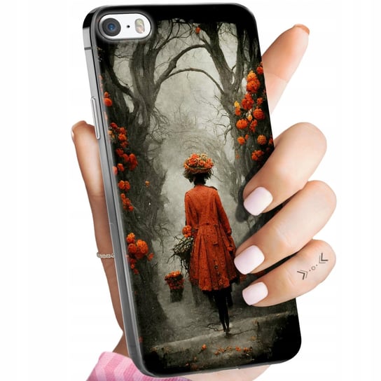 Etui Do Iphone 5 / 5S / Se Wzory Jesień Liście Autumn Obudowa Pokrowiec Apple
