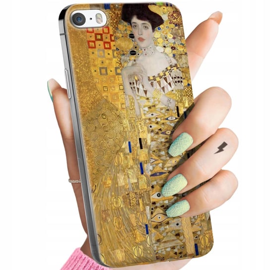 Etui Do Iphone 5 / 5S / Se Wzory Klimt Gustav Pocałunek Obudowa Pokrowiec Apple