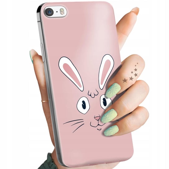 Etui Do Iphone 5 / 5S / Se Wzory Królik Zając Bunny Obudowa Pokrowiec Case Apple