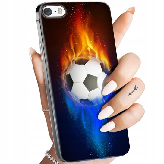 Etui Do Iphone 5 / 5S / Se Wzory Sport Piłkarskie Piłka Nożna Obudowa Case Apple