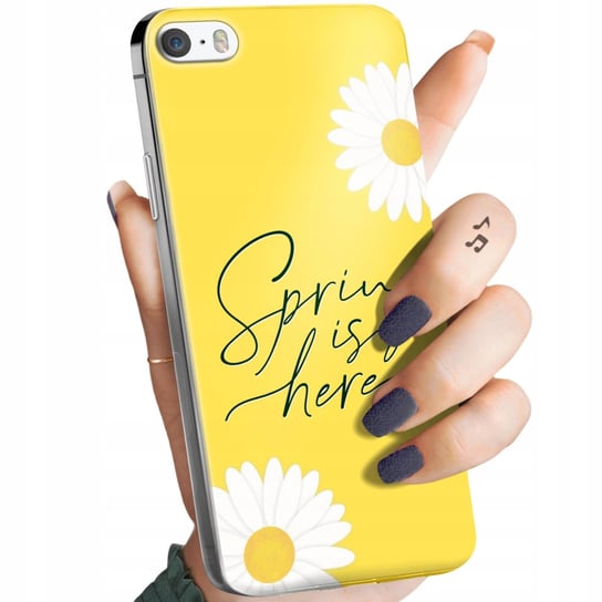 Etui Do Iphone 5 / 5S / Se Wzory Wiosna Wiosenne Spring Obudowa Pokrowiec Apple