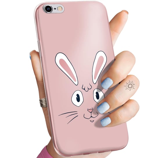 Etui Do Iphone 6 / 6S Wzory Królik Zając Bunny Obudowa Pokrowiec Case Apple