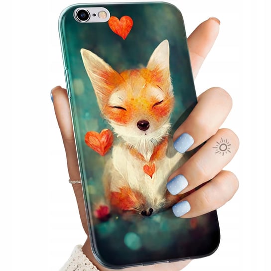 Etui Do Iphone 6 / 6S Wzory Liski Lisy Fox Obudowa Pokrowiec Case Apple