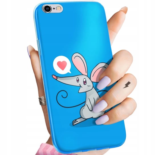 ETUI DO IPHONE 6 / 6S WZORY MYSZKA MOUSE MINI OBUDOWA POKROWIEC CASE Apple