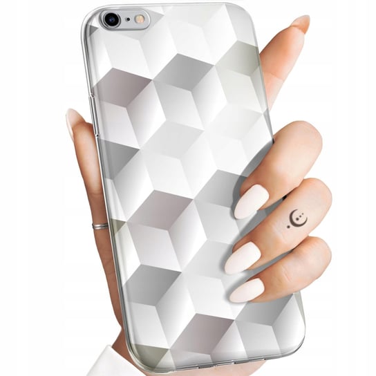 Etui Do Iphone 6 Plus / 6S Plus Wzory 3D Geometryczne Iluzja Obudowa Case Apple