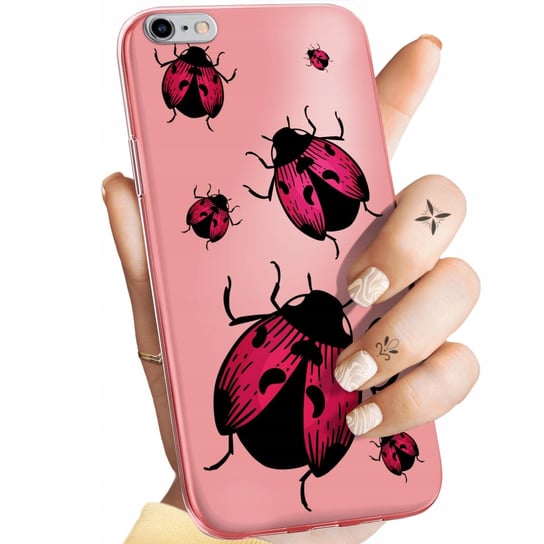 ETUI DO IPHONE 6 PLUS / 6S PLUS WZORY BIEDRONKA Z BIEDRONKĄ LADYBUG OBUDOWA Apple