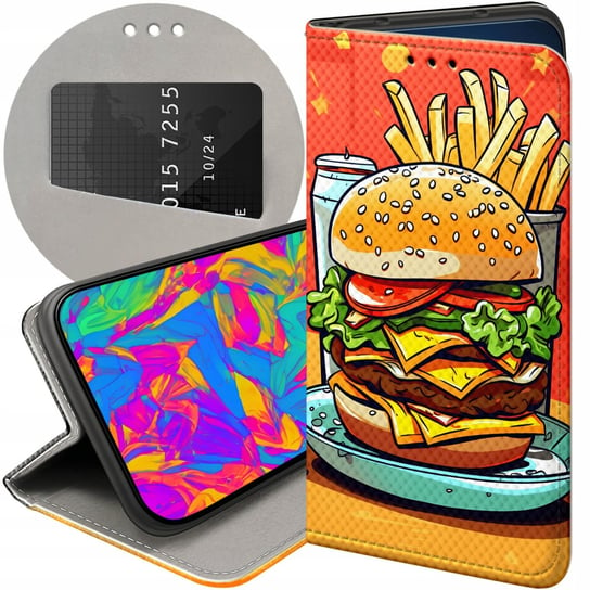 Etui Do Iphone 6 Plus / 6S Plus Wzory Hamburger Burgery Fast-Food Jedzenie Apple