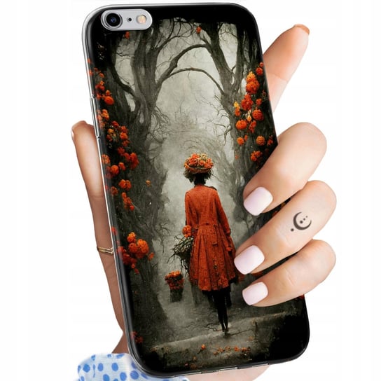 Etui Do Iphone 6 Plus / 6S Plus Wzory Jesień Liście Autumn Obudowa Case Apple