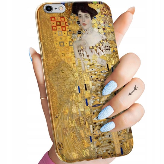 Etui Do Iphone 6 Plus / 6S Plus Wzory Klimt Gustav Pocałunek Obudowa Case Apple