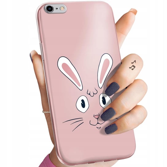 Etui Do Iphone 6 Plus / 6S Plus Wzory Królik Zając Bunny Obudowa Pokrowiec Apple