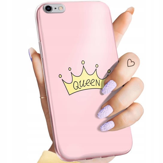 Etui Do Iphone 6 Plus / 6S Plus Wzory Księżniczka Queen Princess Obudowa Apple