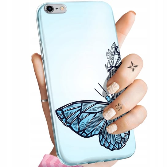 Etui Do Iphone 6 Plus / 6S Plus Wzory Motyle Butterfly Barwne Obudowa Case Apple