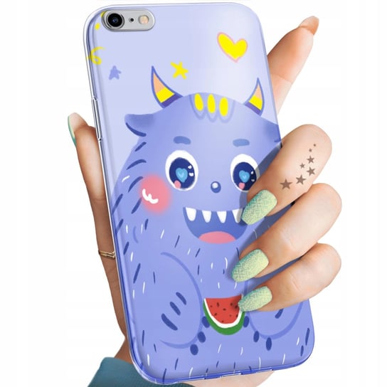 ETUI DO IPHONE 6 PLUS / 6S PLUS WZORY POTWORY POTWÓR MONSTER OBUDOWA CASE Apple