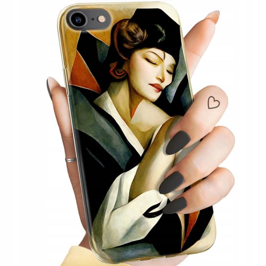 Etui Do Iphone 7/8/Se 2020 Wzory Art Deco Łempicka Tamara Barbier Obudowa Apple