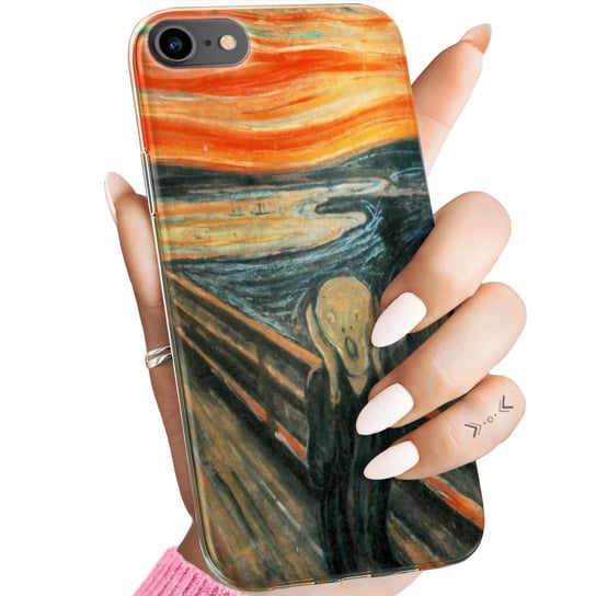 Etui Do Iphone 7/8/Se 2020 Wzory Edvard Munch Krzyk Malarstwo Obudowa Case Apple