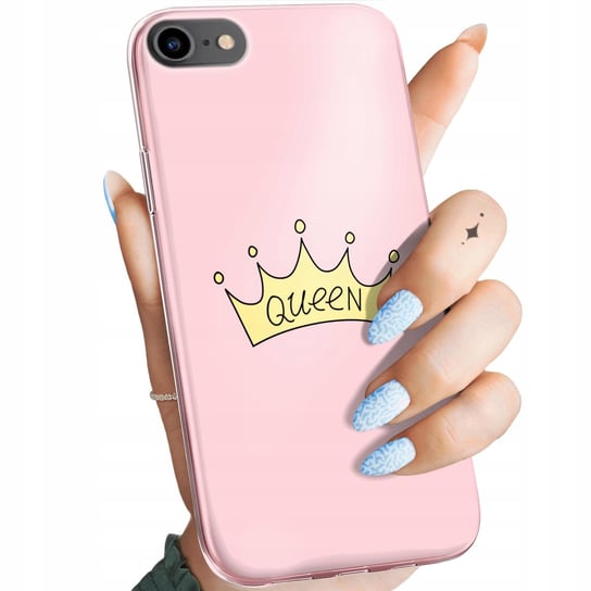 Etui Do Iphone 7/8/Se 2020 Wzory Księżniczka Queen Princess Obudowa Case Apple