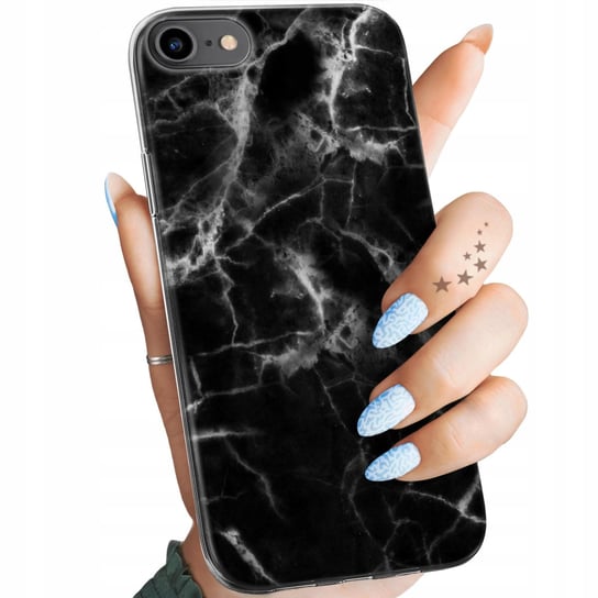 Etui Do Iphone 7/8/Se 2020 Wzory Marmur Marble Kamienie Naturalne Obudowa Apple