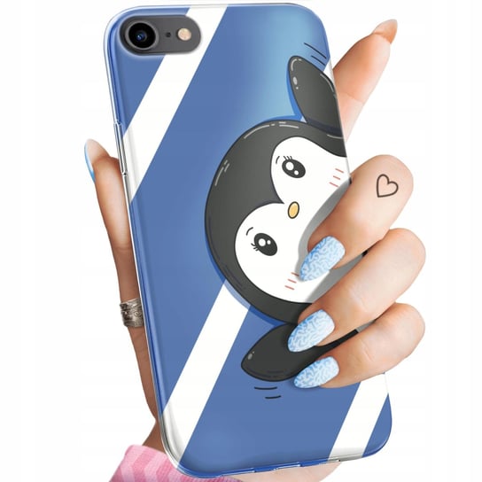 Etui Do Iphone 7/8/Se 2020 Wzory Pingwinek Pingwin Happy Feet Obudowa Case Apple