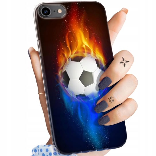 Etui Do Iphone 7/8/Se 2020 Wzory Sport Piłkarskie Piłka Nożna Obudowa Case Apple
