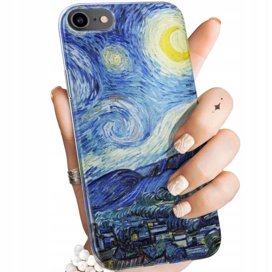 Etui Do Iphone 7/8/Se 2020 Wzory Vincent Van Gogh Van Gogh Gwieździsta Noc Apple