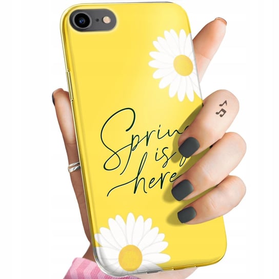 Etui Do Iphone 7/8/Se 2020 Wzory Wiosna Wiosenne Spring Obudowa Pokrowiec Apple