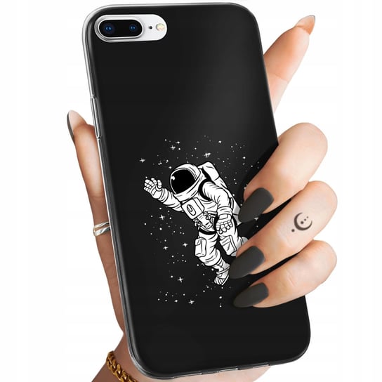 Etui Do Iphone 7 Plus / 8 Plus Wzory Astronauta Kosmonauta Rakieta Obudowa Apple