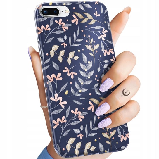 Etui Do Iphone 7 Plus / 8 Plus Wzory Floral Botanika Bukiety Obudowa Case Apple