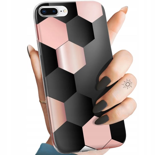 Etui Do Iphone 7 Plus / 8 Plus Wzory Geometryczne Symetria Obudowa Case Apple