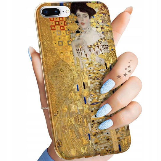 Etui Do Iphone 7 Plus / 8 Plus Wzory Klimt Gustav Pocałunek Obudowa Case Apple