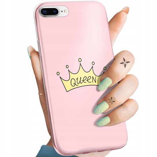 Etui Do Iphone 7 Plus / 8 Plus Wzory Księżniczka Queen Princess Obudowa Apple