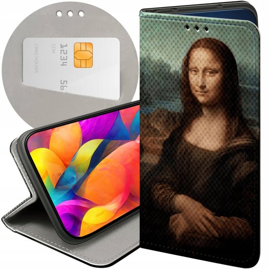 ETUI DO IPHONE 7 PLUS / 8 PLUS WZORY LEONARDO DA VINCI MONA ŁASICZKA CASE Apple