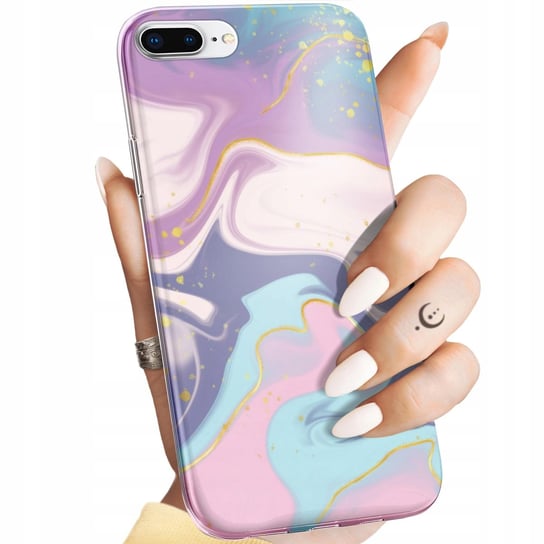 Etui Do Iphone 7 Plus / 8 Plus Wzory Pastele Ilustracja Kolory Obudowa Case Apple